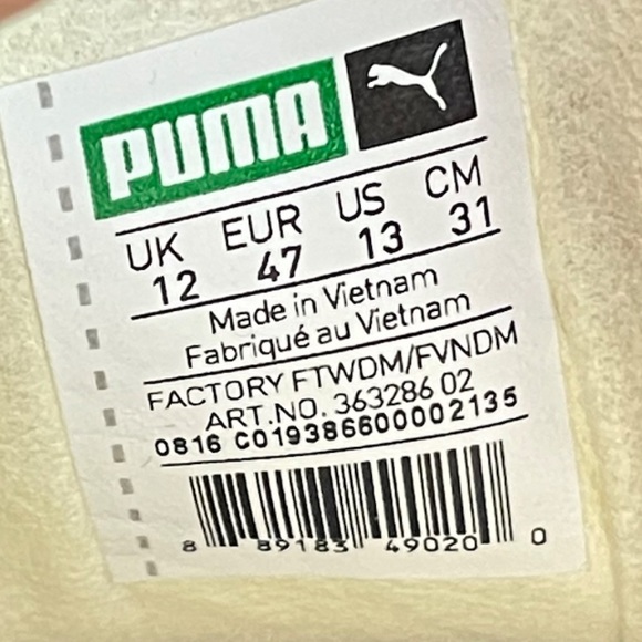 Puma 13 Roma Distressed Cabernet Deep Red Suede Sneaker Shoe 363286-02 - Picture 10 of 10